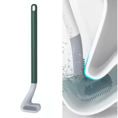 Golf Şekil Silikon Banyo Tuvalet Klozet Fırçası