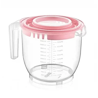 Kapaklı Mikser Kabı 2500 Ml