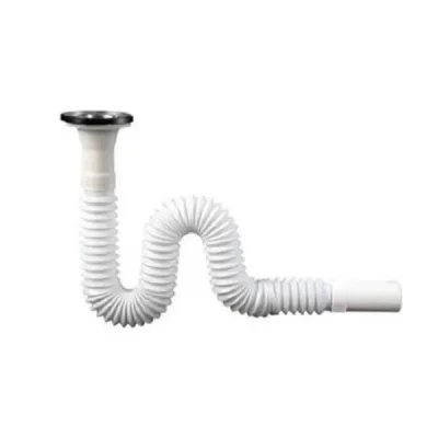 Körüklü Lavabo Sifonu Gırtlak Boru 70 Cm