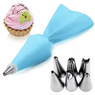 Krema Torbası Metal Uçlu 6 Parça