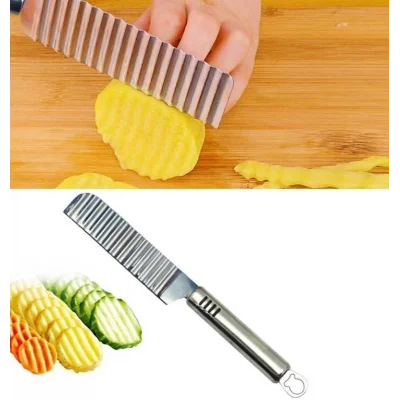 Metal Saplı Patates Dilimleyici