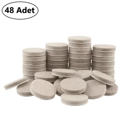 Mobilya Altı Zemin Koruyucu 20 Mm Yuvarlak Keçe