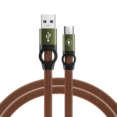 Örgülü 3a Hızlı Şarj Kablosu Micro Usb