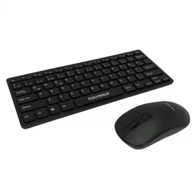 Portatif Kablosuz Klavye Mouse Set Ultra Slim