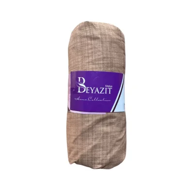 Ranforce Lastikli Çarşaf Kahve Tek Kişilik