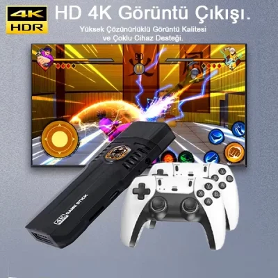 Retro Atari Oyun Konsolu Game Stick 30000 Oyun