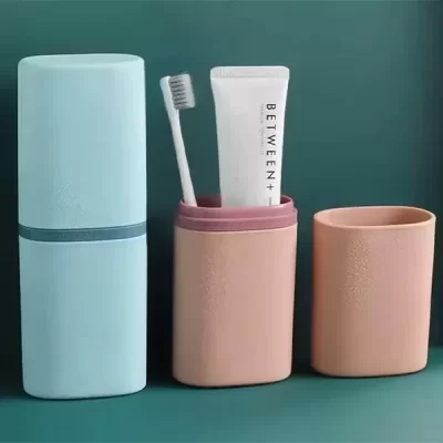 Seyahat Tipi Diş Macunu Ve Diş Fırçası Kabı