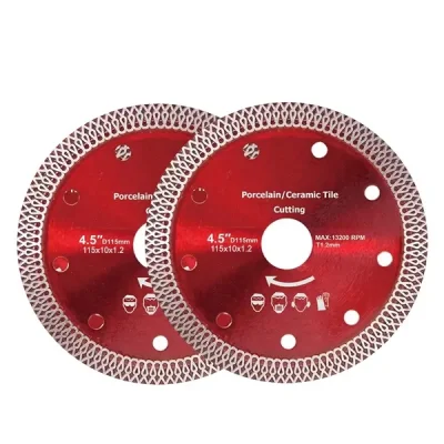 Turbo Elmas Testere Granit Mermer Seramik Kesme Diski 1.15 Mm