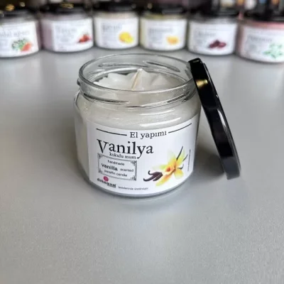 Vanilya Kokulu Dekoratif Mum