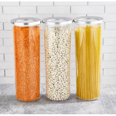 Vip Ahmet 1750 Ml Lüx Yuvarlak Saklama Kabı 3 Lü