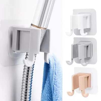 Yapışkanlı Duş Başlığı Tutucu Ve Lif Askısı