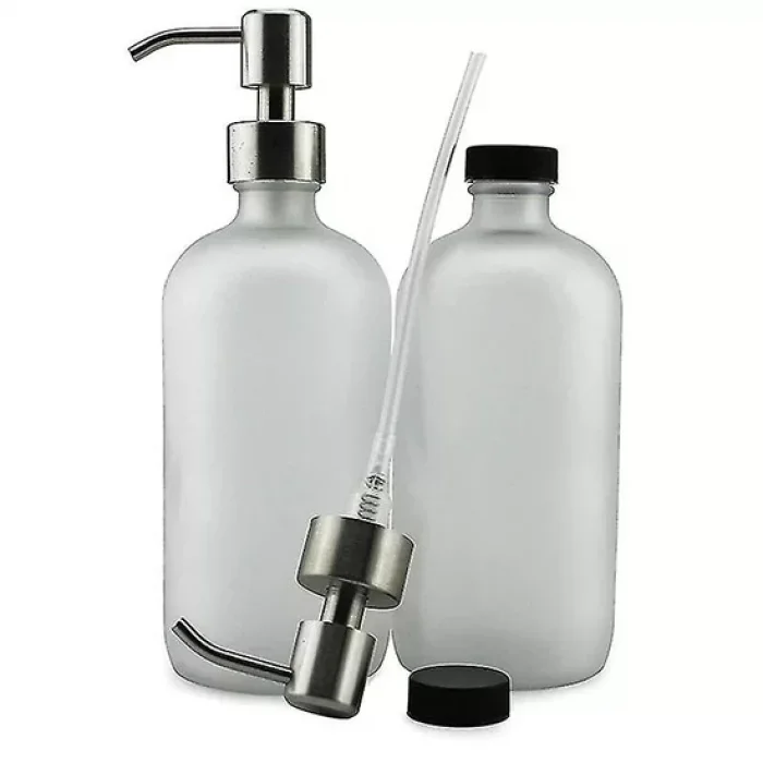 1 Adet Sıvı Sabunluk Yedek Pompası Gümüş Renk