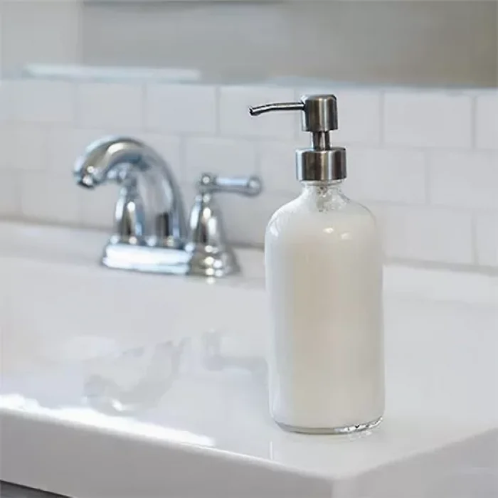 1 Adet Sıvı Sabunluk Yedek Pompası Gümüş Renk