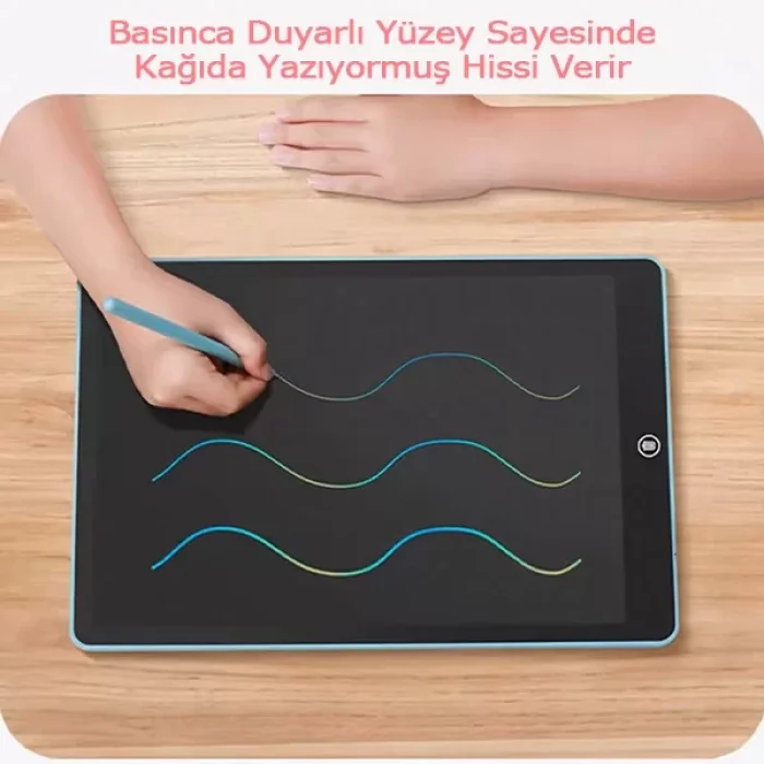 10 İnç Writing Tablet Lcd Dijital Yazı Tahtası