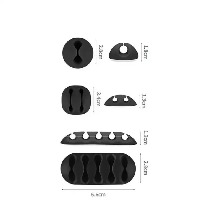 16 Parça Masa Üstü Kenarı Kablo Fiş Tutucu