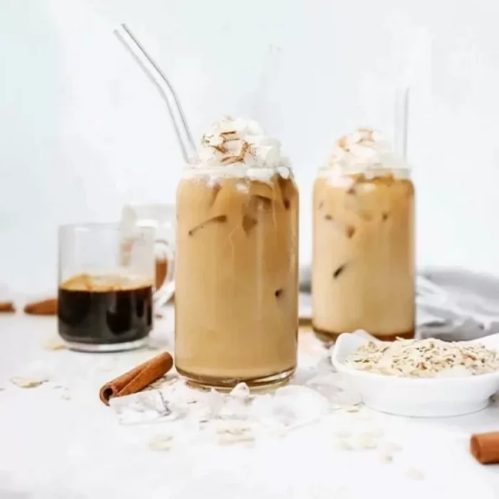 2 Adet Cam Pipetli Kola Kutusu Borosilikat Bardak