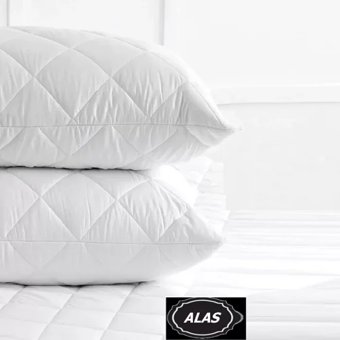 2 Li Kapitone Yastık Alezi Yastık Koruyucu