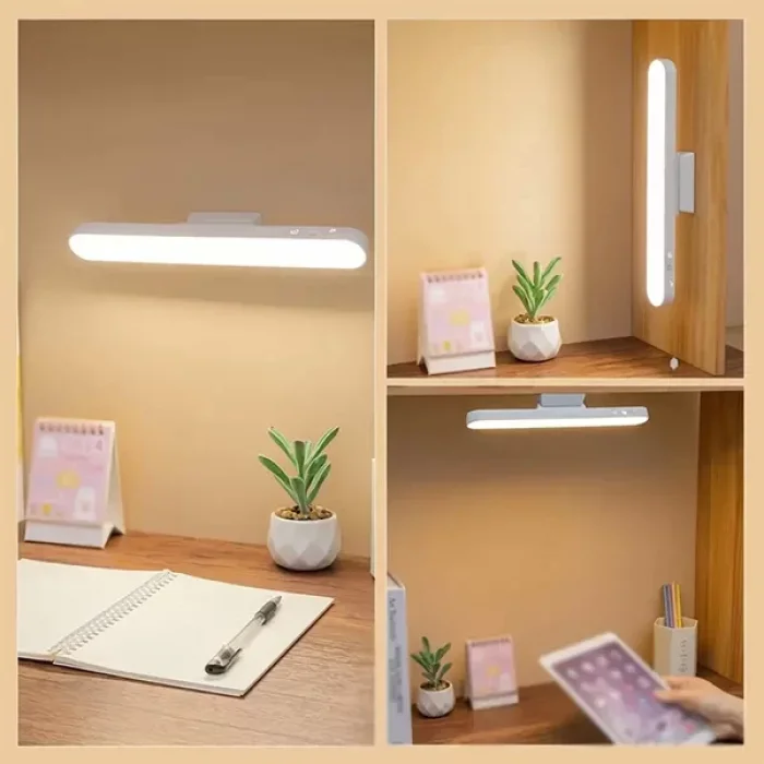 3 Modlu Ton Ayarlı Şarjlı Kitap Okuma Lambası Gün Işığı Dokunmatik Led Işık