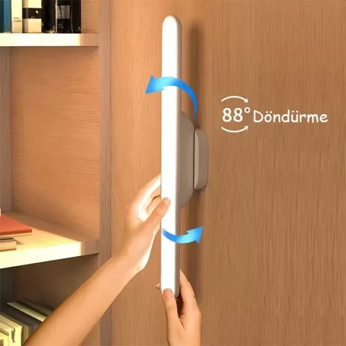 3 Modlu Ton Ayarlı Şarjlı Kitap Okuma Lambası Gün Işığı Dokunmatik Led Işık