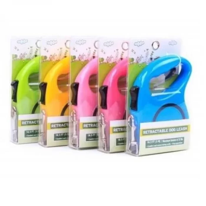 3 Mt Makaralı Otomatik Köpek Tasması