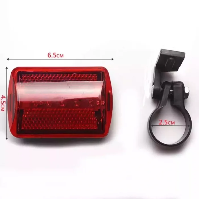 5 Ledli Bisiklet Arka Stop İkaz Lambası