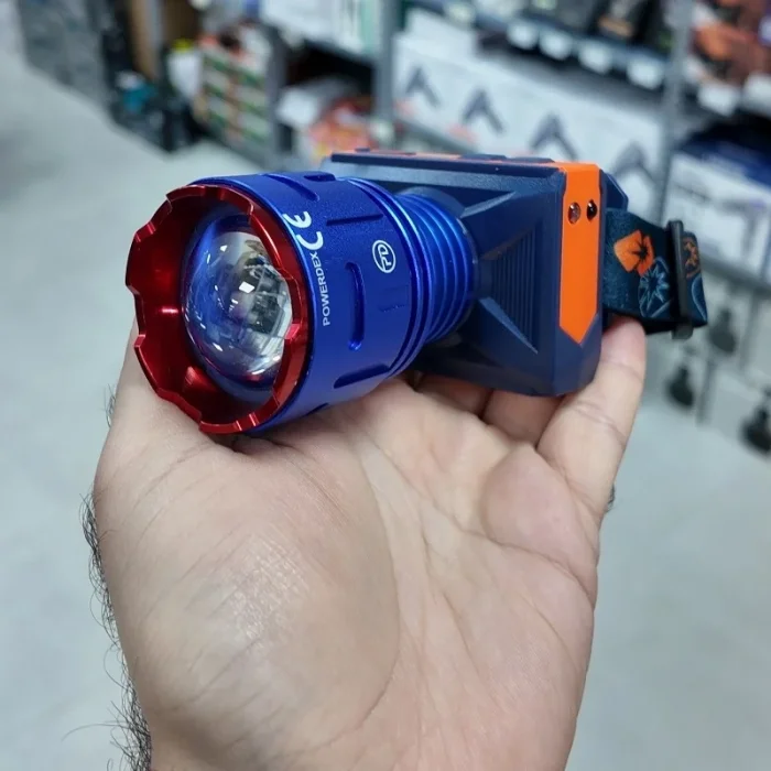50w 3000 Lümen 6800mah Batarya Zoomlu Ve Sensörlü Dijital Ekran Kafa Lambası