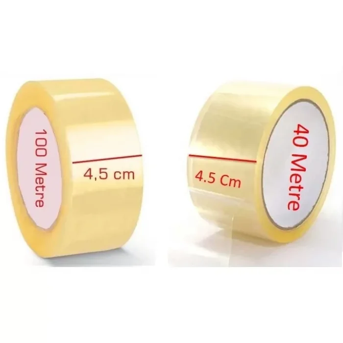 6 Adet Akrilik Koli Bandı 45 X 100 Mt