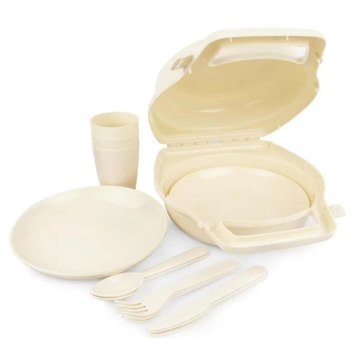 6 Kişilik 32 Parça Piknik Seti (1. Kalite)