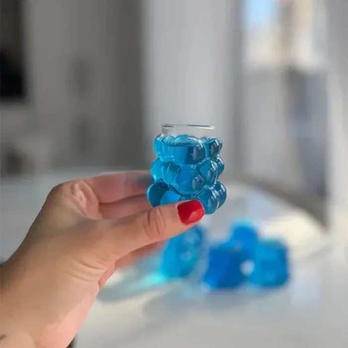 6 Lı Isıya Dayanıklı Kahve Yanı Boncuk Bardak