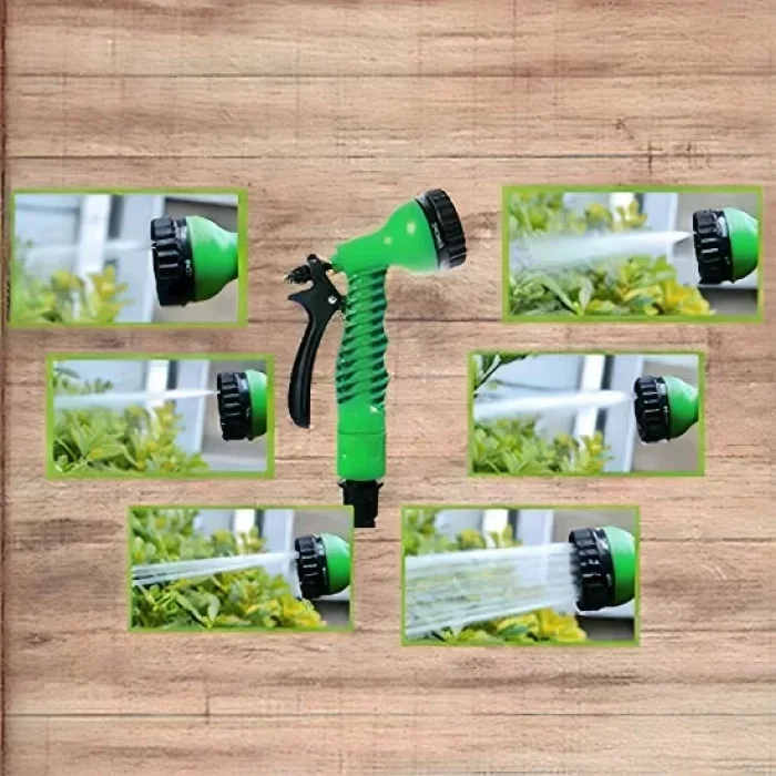 7 Metre Uzayan Tabancalı Hortum Magic Hose