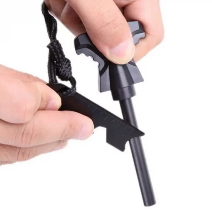 Acil Durum Magnezyum Çubuğu Çakmaktaşı Düdüklü