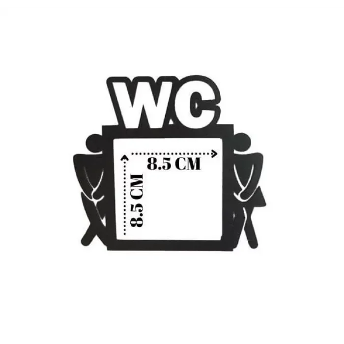 Ahşap Dekoratif Priz Kenarı Süsü Wc