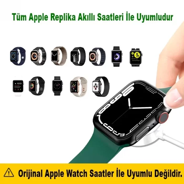 Akıllı Saat Uyumlu Kablosuz Şarj Cihazı