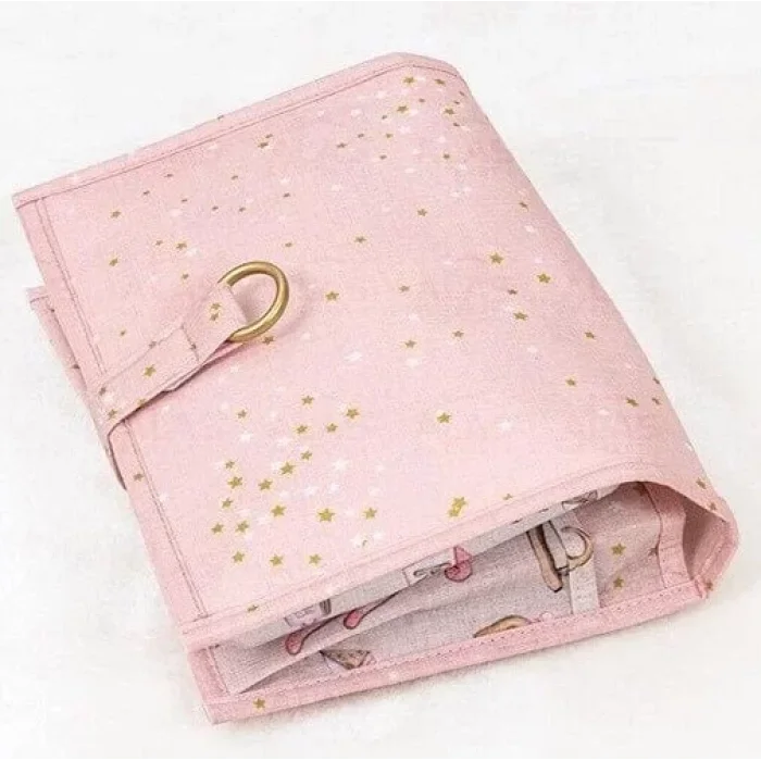 Alas Baby Katlanır Bebek Alt Bakım Çantası Pembe