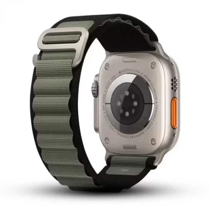 Apple Watch Uyumlu Alpine Loop Kordon Yeşil