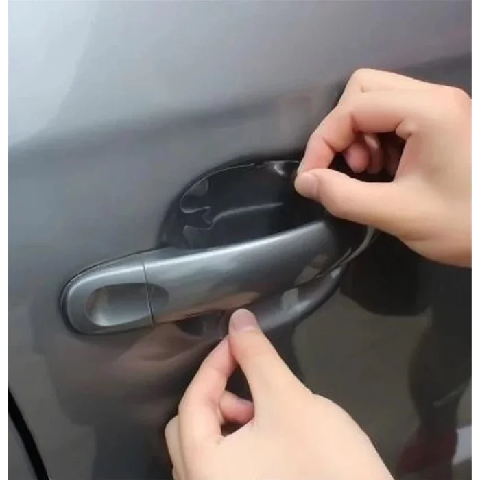 Araba Kapı Kolu Koruyucu Film 4 Lü Set