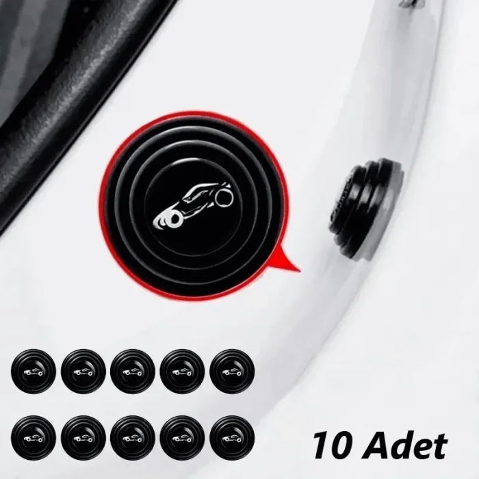 Araba Kapı Ses Ve Darbe Emici Pad 10 Adet