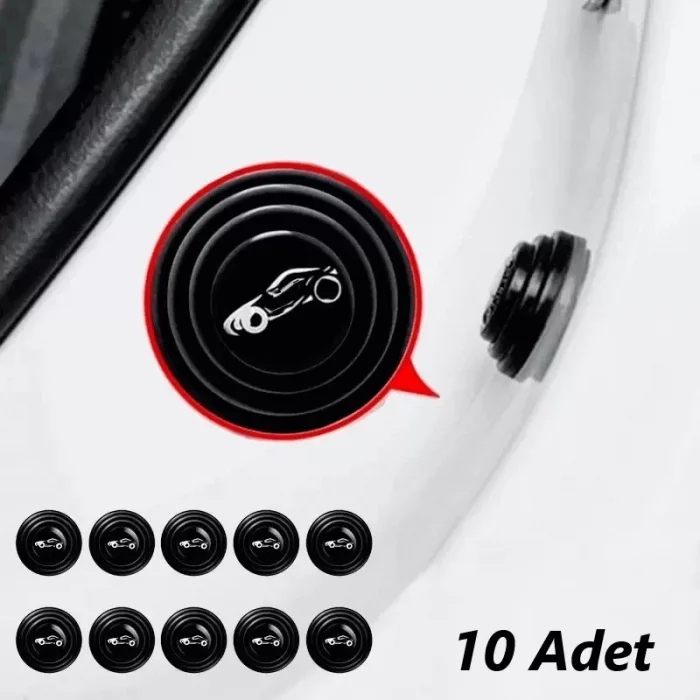 Araba Kapı Ses Ve Darbe Emici Pad 10 Adet