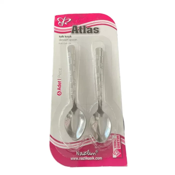 Atlas 6 Lı Tatlı Kaşığı