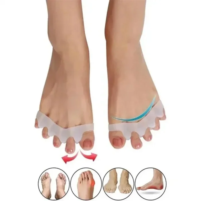 Ayak 5 Parmak Ayıran Geçmeli Silikon Bunyon