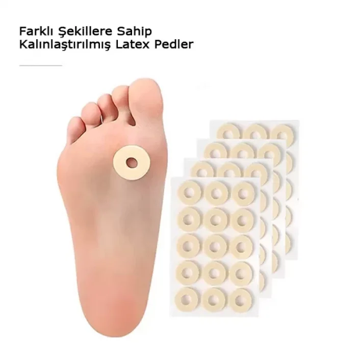 Ayak Nokta Nasır Pedi Sünger Yastık 15 Adet