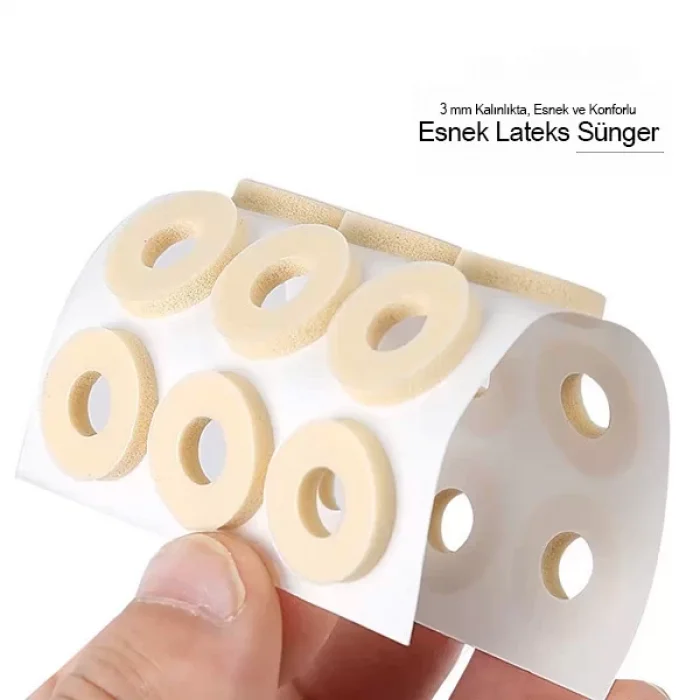 Ayak Nokta Nasır Pedi Sünger Yastık 15 Adet