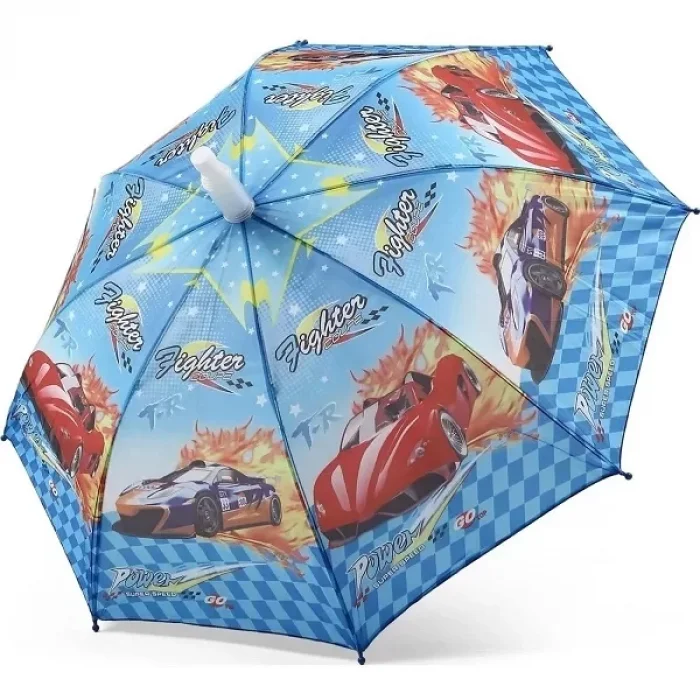 Bardaklı Erkek Çocuk Şemsiyesi Otomatik Şemsiye