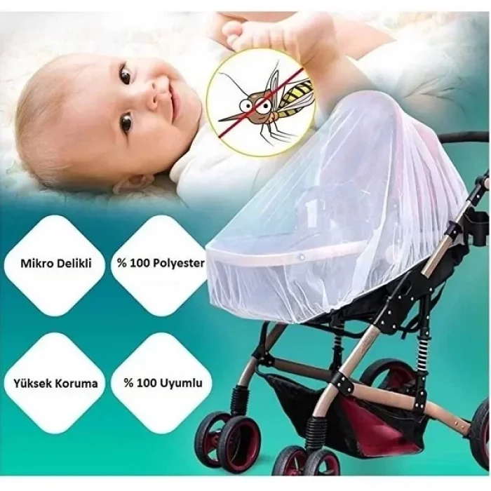 Bebek Arabası Sinekliği Puset Cibinliği Sineklik