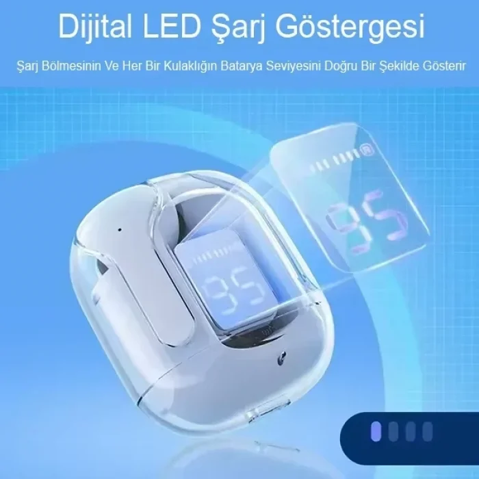 Beyaz Ultrapods Max Kablosuz Bluetooth Kulaklık Tws 5.3