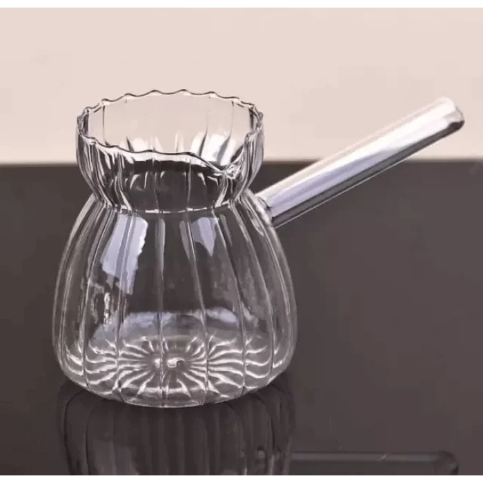 Borosilikat Cam Lüx Cezve 450 Ml