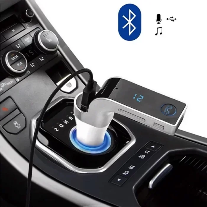 Car G7 Bluetooth Transmitter Fm Radyo Araç Kiti