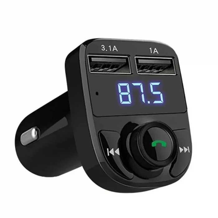 Car X8 Bluetooth Transmitter Fm Radyo Araç Kiti