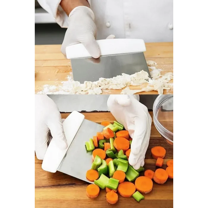 Çelik Spatula Hamur Kesici