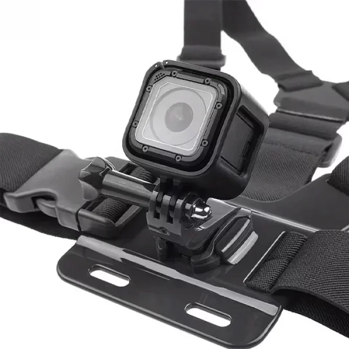 Cep Telefonu Ve Aksiyon Kamerası Uyumlu Vlog Video Çekim Göğüs Kemeri